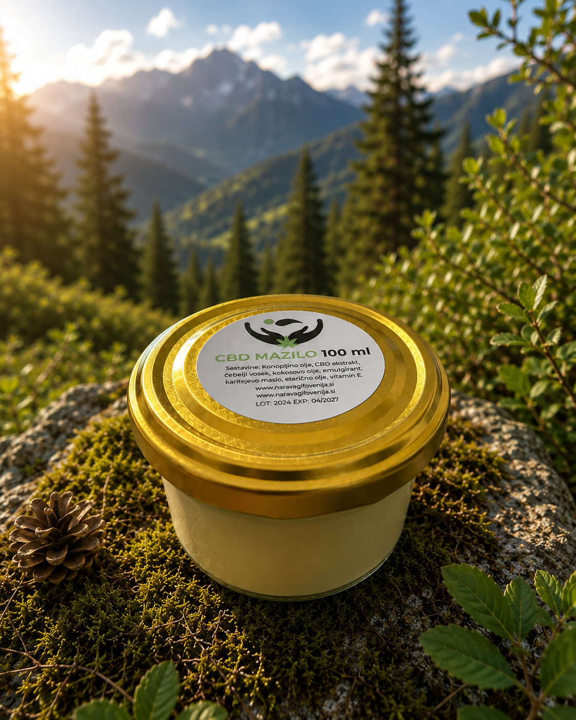 CBD mazilo 100ml